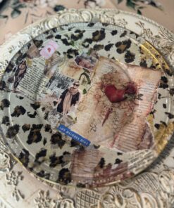💌 Plato decorativo en vidrio – “Los Mejores Días” 💌