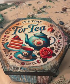 🫖 Caja de Té “It’s Time for Tea” – Magia para las pausas más dulces