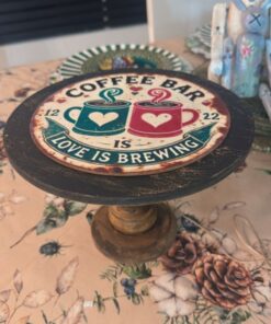 ☕ Tortero “Coffee Bar – Love is Brewing” – Un aroma a ternura y recuerdos