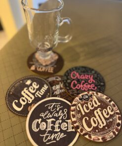 ☕ Set de Portavasos “Coffee Lovers” – Para momentos que saben mejor