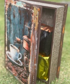 📦 Caja “Café con Historia” – Estilo vintage con esencia artesanal