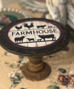 🍰 Tortero “Farmhouse” – Rústica elegancia para tus momentos dulces