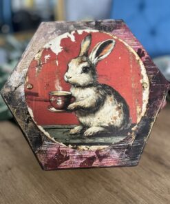 🐇 Caja “Tea Time Bunny” – Magia ilustrada en una taza de encanto